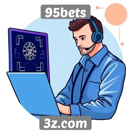 Como funciona o suporte ao cliente no 95bets